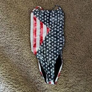 Jolyn American Flag Onsie